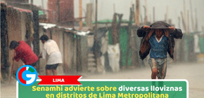Lima: Senamhi advierte sobre diversas lloviznas en distritos de Lima Metropolitana