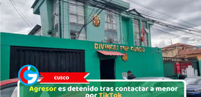 Cusco: Agresor es detenido tras contactar a menor por TikTok
