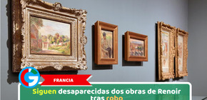 Francia: Siguen desaparecidas dos obras de Renoir tras robo